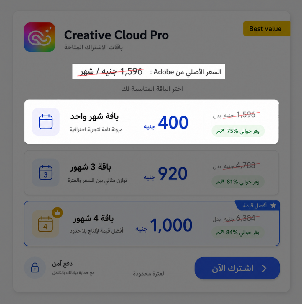 Adobe Creative Cloud Subscription